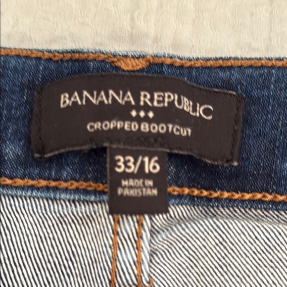 Banana Republic Blue Flare Wide Leg Jeans NEW size 16 - Picture 3 of 5